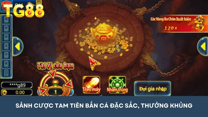 Tam tiên bắn cá - Săn thưởng đỉnh cao