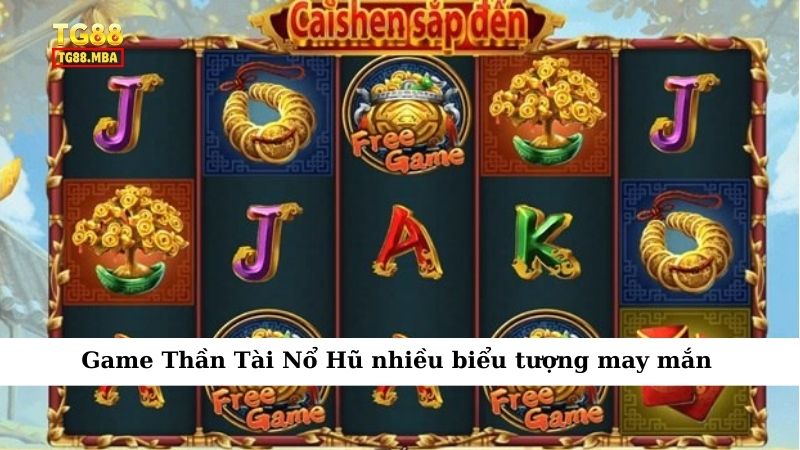 Game Thần Tài Nổ Hũ nhiều biểu tượng may mắn