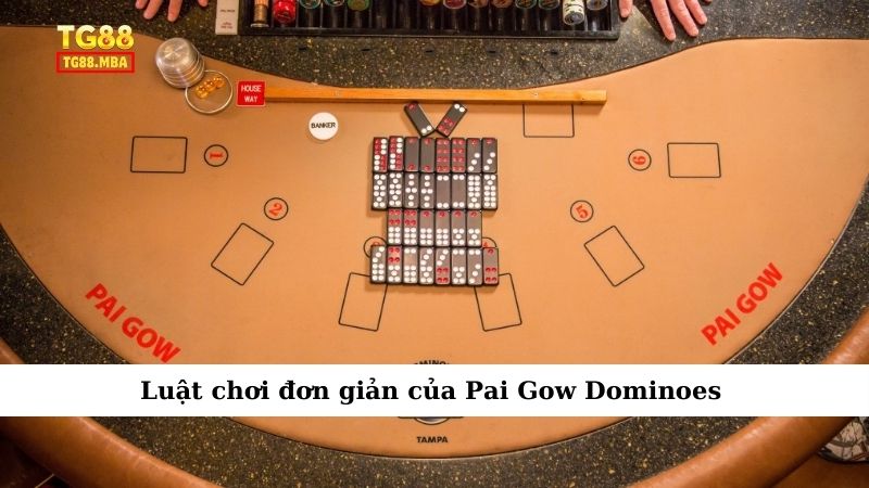 Luật chơi đơn giản của Pai Gow Dominoes